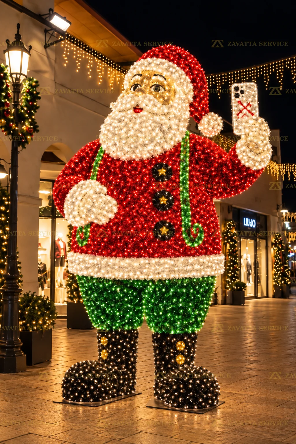 Babbo Natale Selfie 3D - vista principale