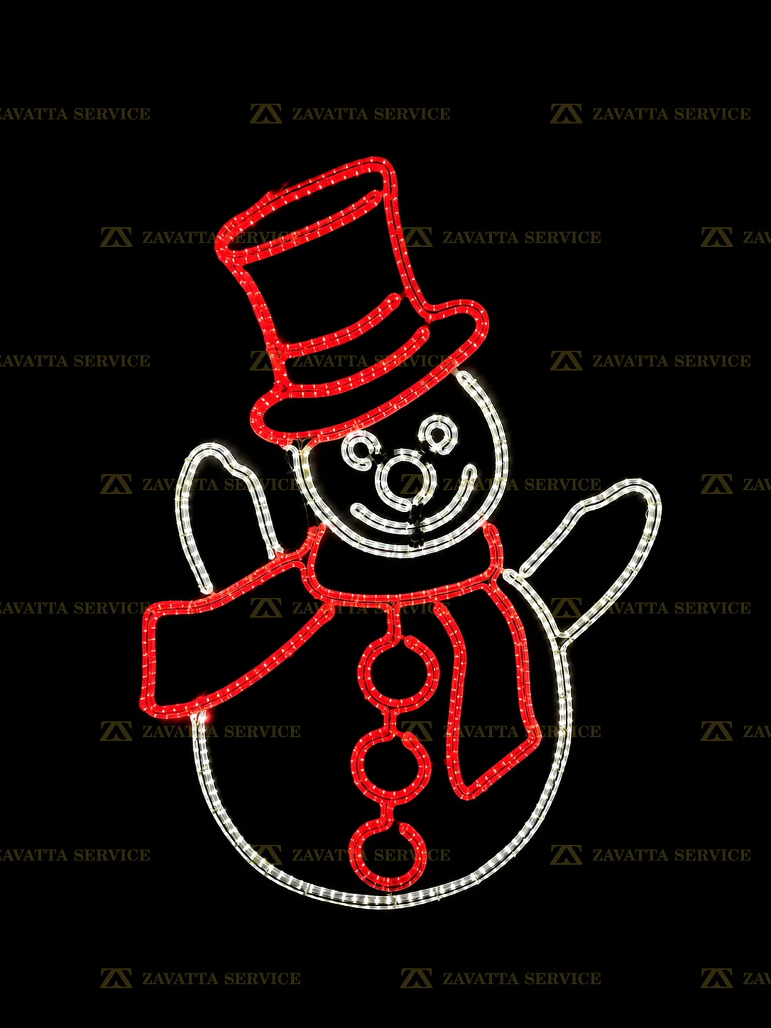 Pupazzo di neve 2D - Tecnica 1