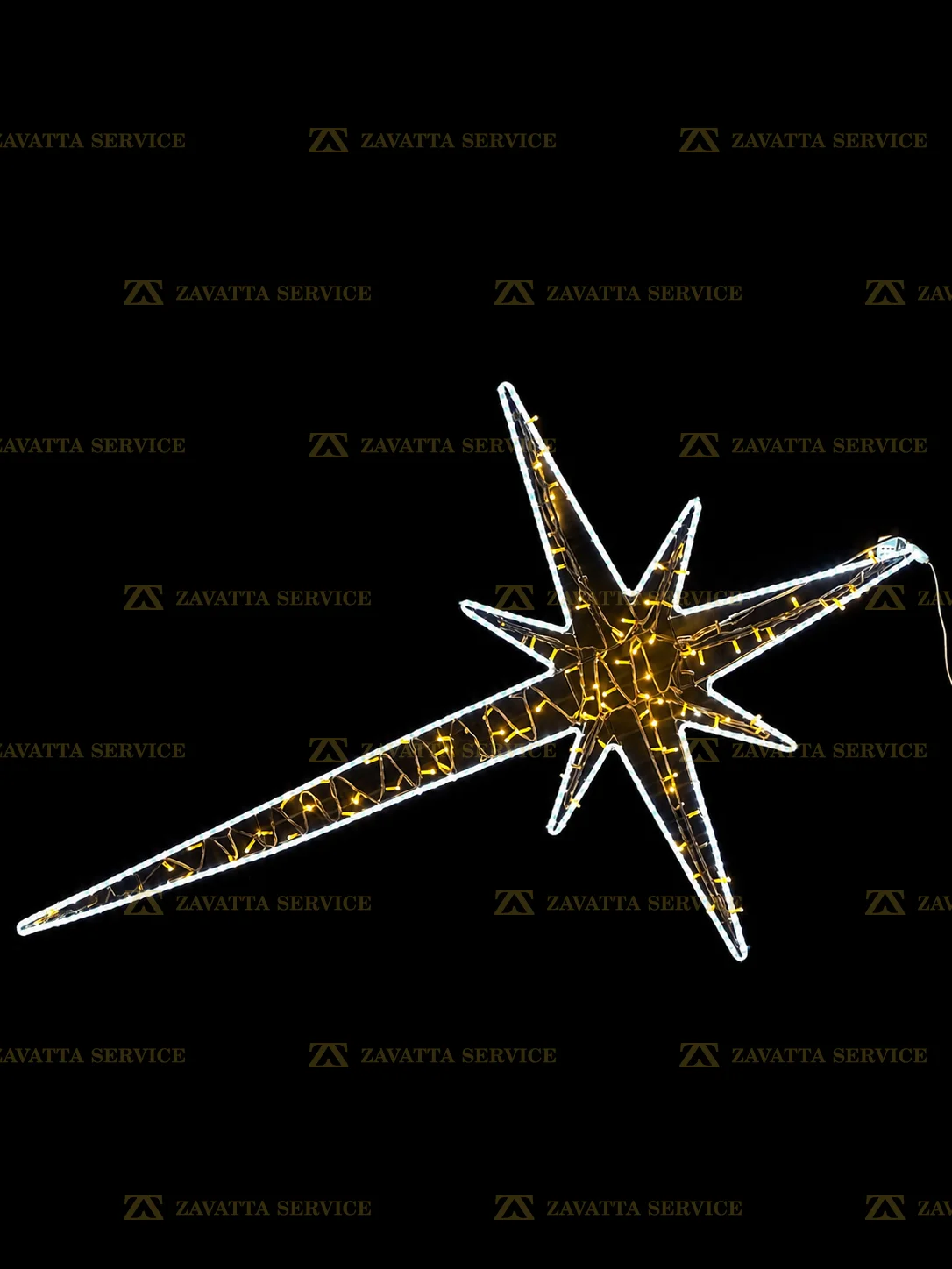 Stella cometa 2D - Tecnica 1